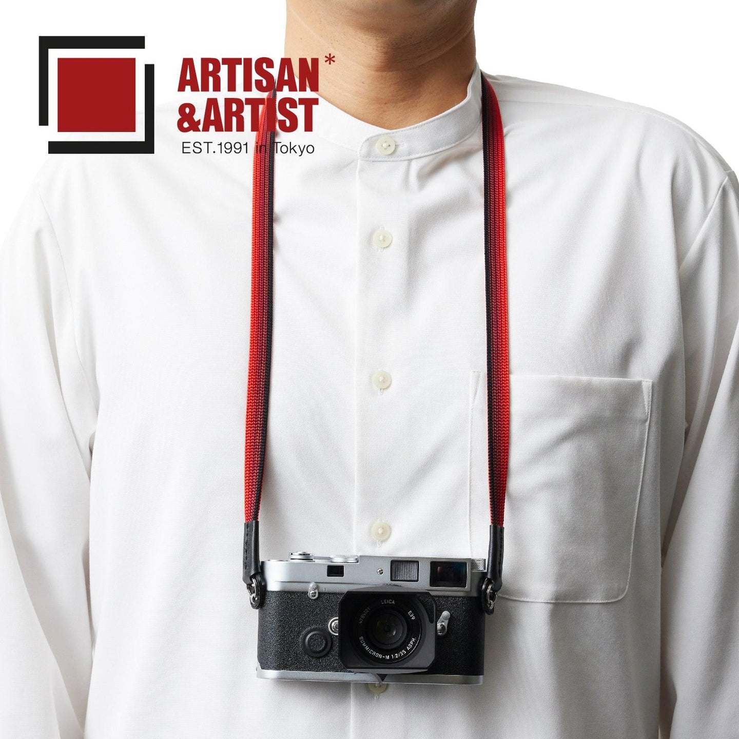 ACAM-312A 綾竹編織絲綢相機背帶(945mm) - Artboard HK