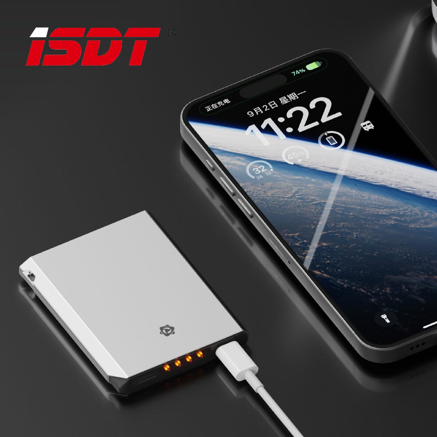 ISDT PB20 Air 5000mAh 22W 移動電源 - Artboard HK