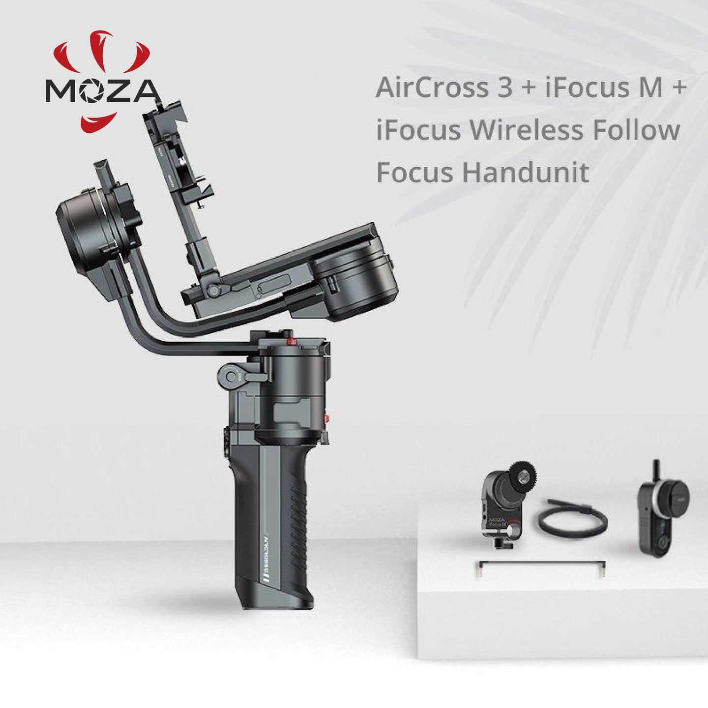 AirCross 3三軸電子雲台穩定器🎁送MIRFAK audio WE10-Pro無線收音咪 - Artboard HK