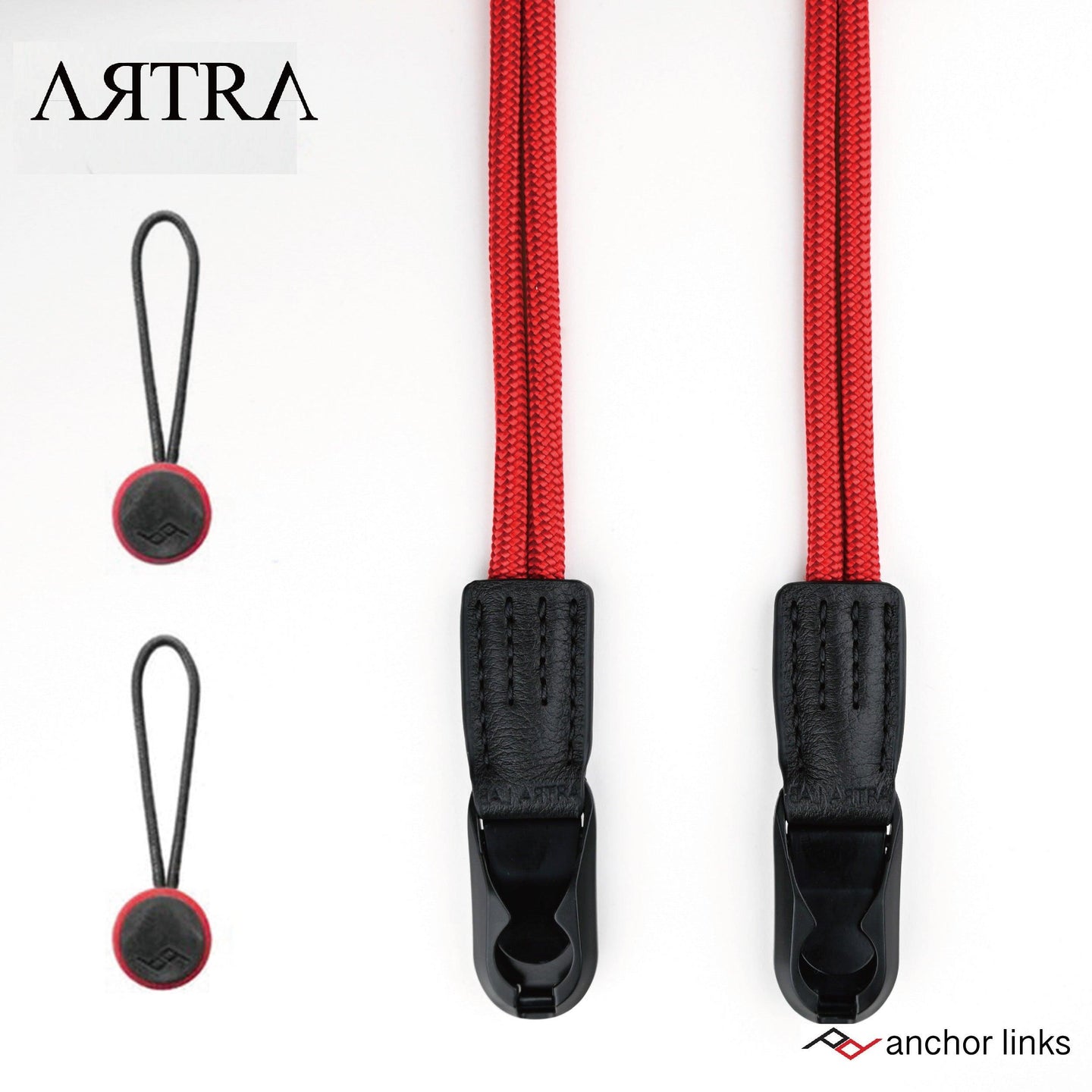 全手工相機繩 HAND-MADE CAMERA STRAP "DUAL LINK" WITH PEAK DESIGN (ANCHOR LINK) - Artboard HK