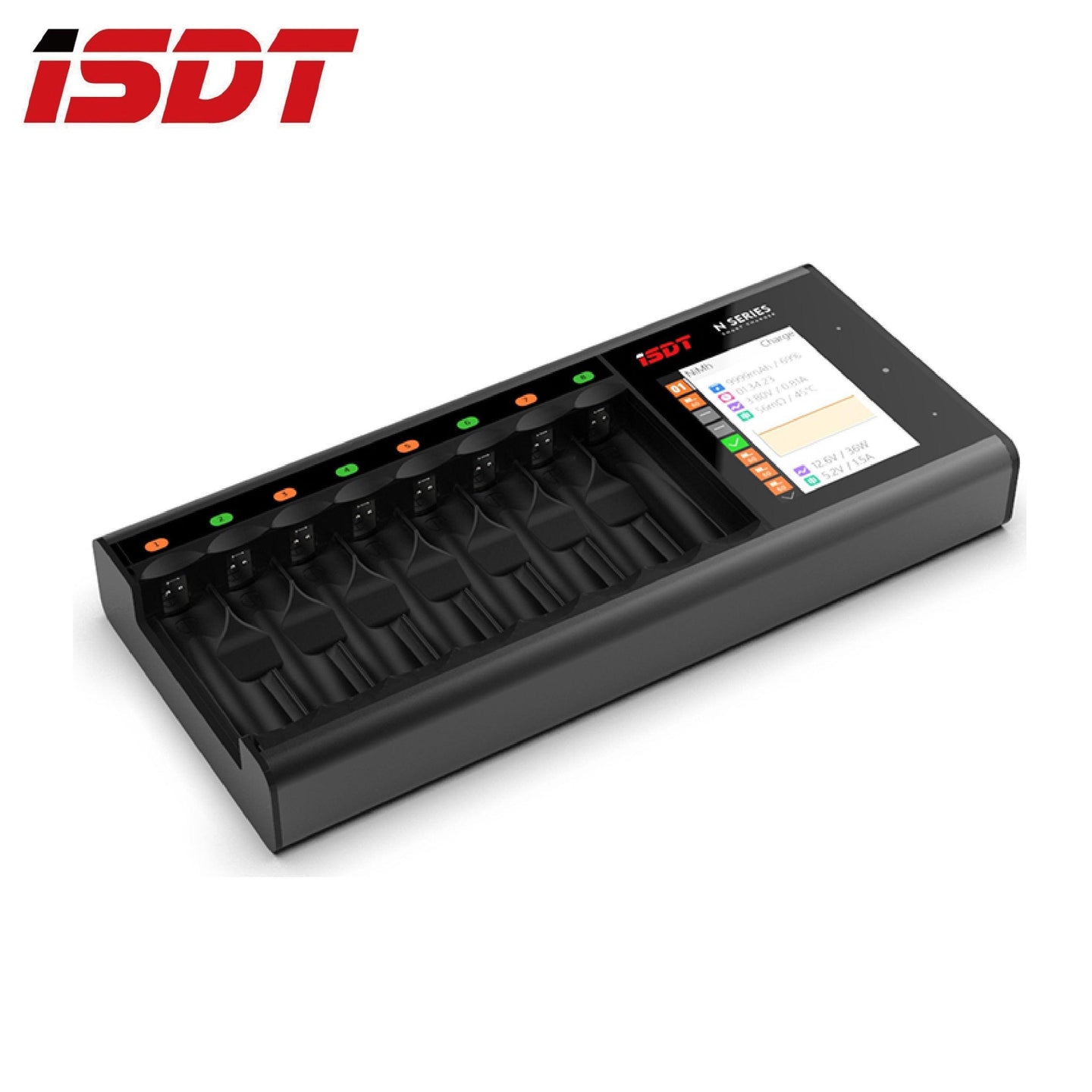 ISDT-N8 Smart Charger USB-C電池充電器|2A及3A電適用 - Artboard HK