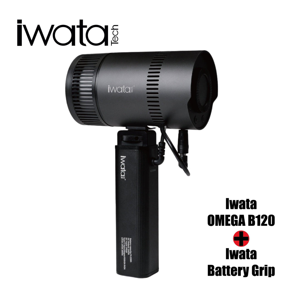 iwata 20700mAh 74.52Wh智能電池手柄|DC & TYPE-C|100W強勁輸出 - Artboard HK