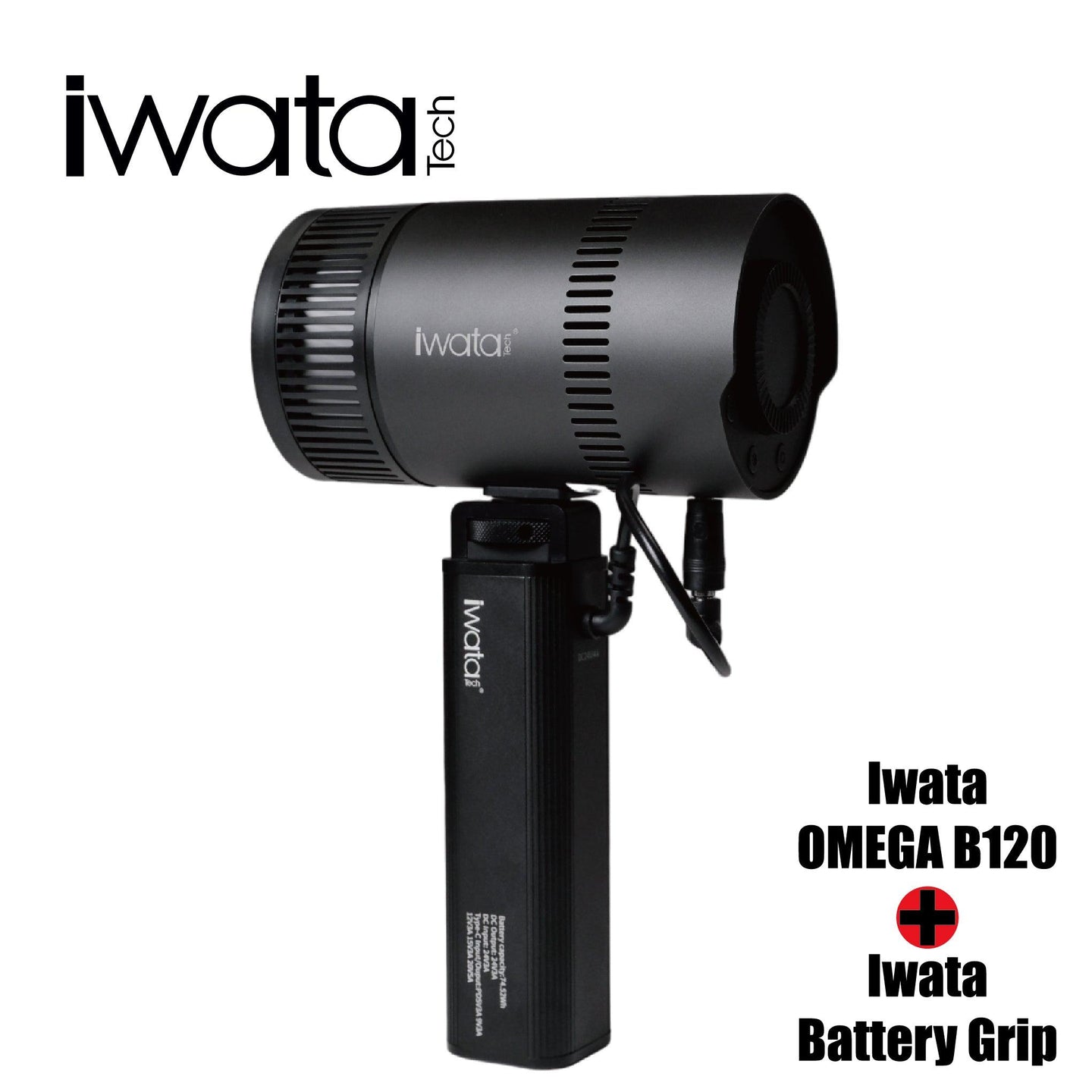 iwata 20700mAh 74.52Wh智能電池手柄|DC & TYPE-C|100W強勁輸出 - Artboard HK