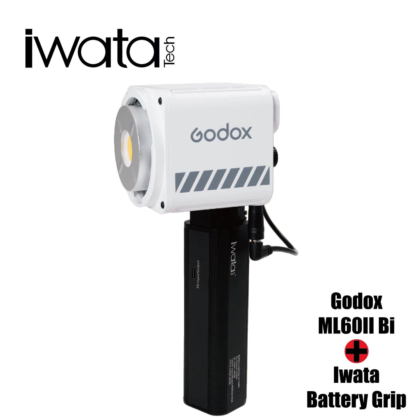 iwata 20700mAh 74.52Wh智能電池手柄|DC & TYPE-C|100W強勁輸出 - Artboard HK