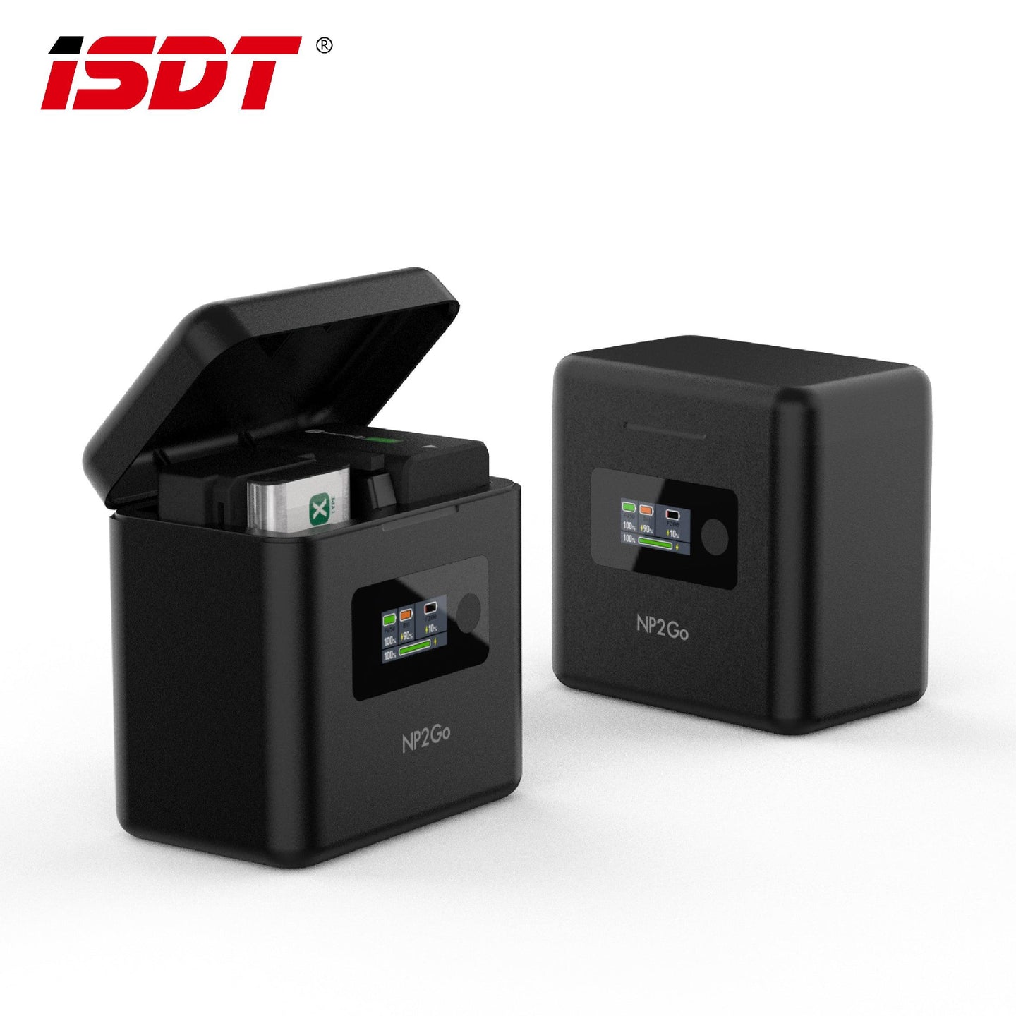 ISDT NP2-Go 10000mAh智能相機電池充電盒(SONY用) - Artboard HK