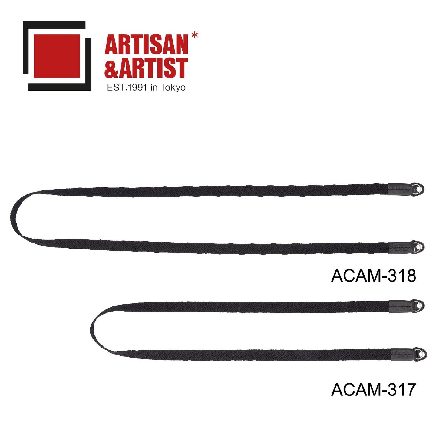 ACAM-317 笹浪編織絲綢相機背帶(980mm) - Artboard HK
