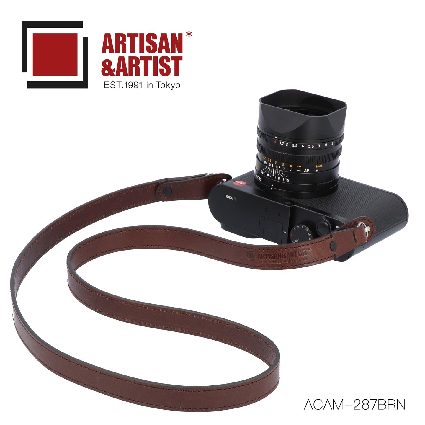 ACAM-287 日本栃木皮革相機背帶 - Artboard HK