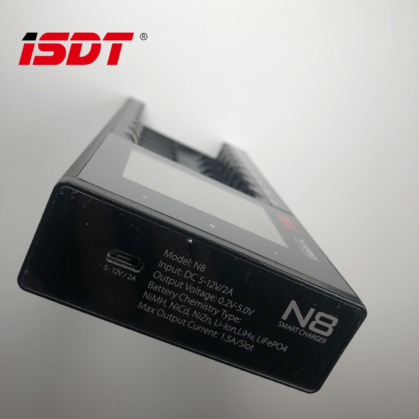 ISDT-N8 Smart Charger USB-C電池充電器|2A及3A電適用 - Artboard HK