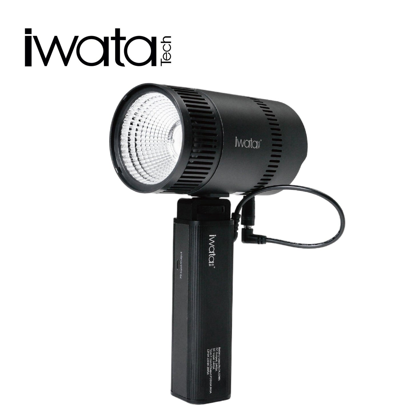 iwata 20700mAh 74.52Wh智能電池手柄|DC & TYPE-C|100W強勁輸出 - Artboard HK