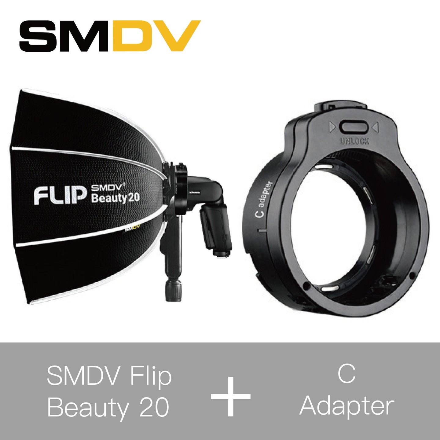 SMDV Flip Beauty 20 柔光反光罩 - Artboard HK