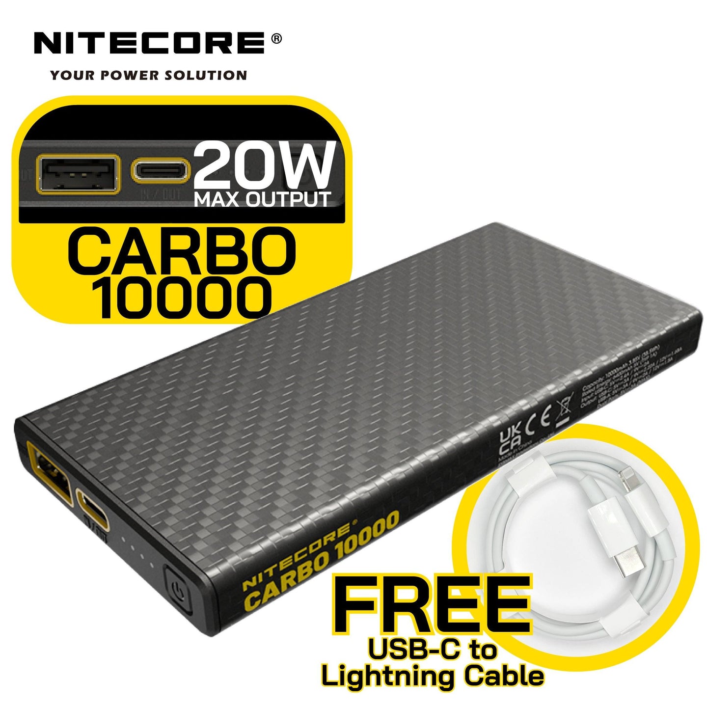 CARBO10000 外置充電器 - Artboard HK