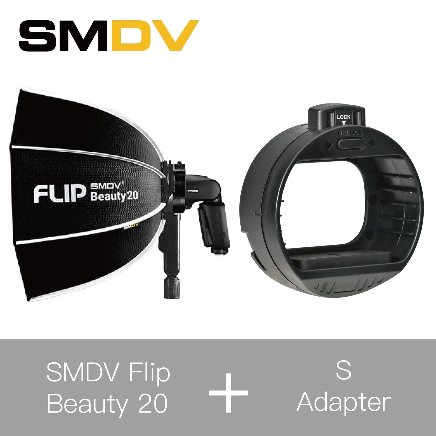 SMDV Flip Beauty 20 柔光反光罩 - Artboard HK