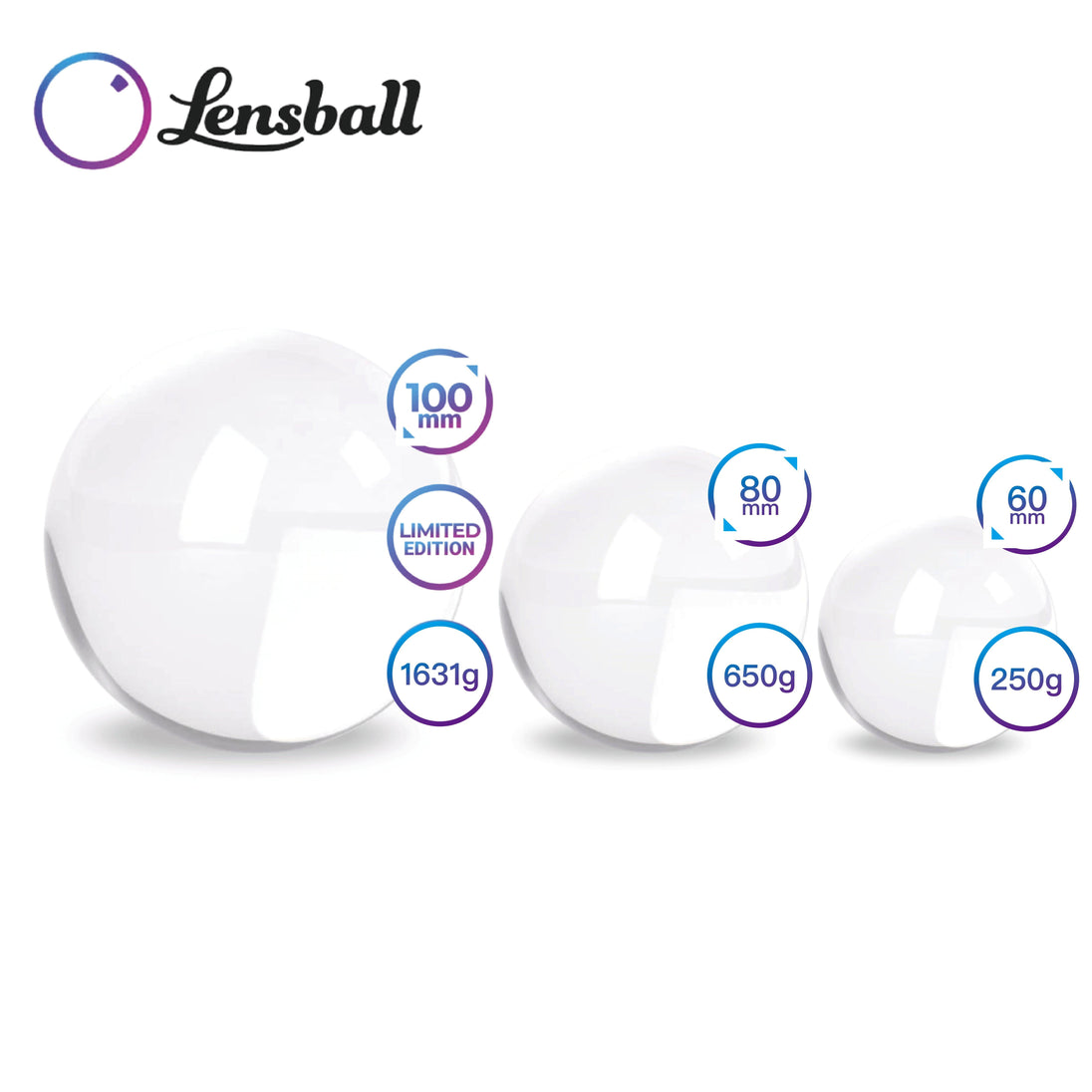 60mm Lensball Pocket 高透度攝影水晶球連托架套裝 - Artboard HK