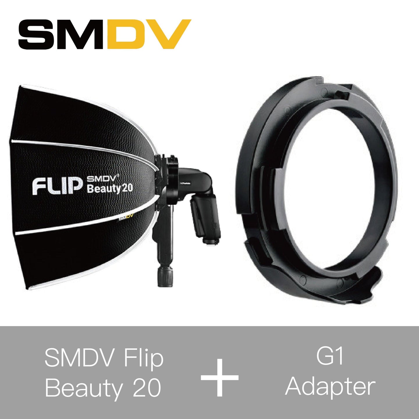 SMDV Flip Beauty 20 柔光反光罩 - Artboard HK