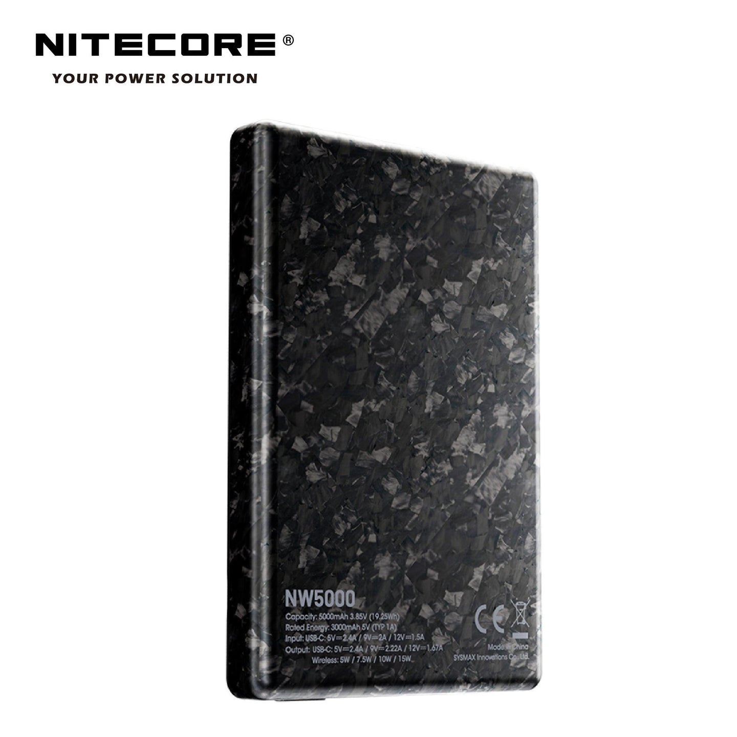 NW5000 碳纖磁吸無線外置充電器 - Artboard HK