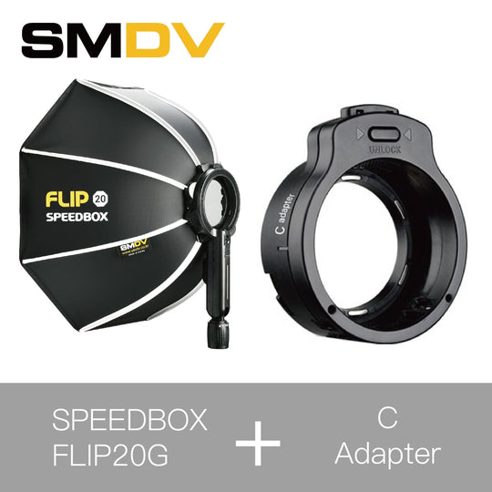 SMDV SPEEDBOX-FLIP20 八角柔光罩 (50cm) - Artboard HK
