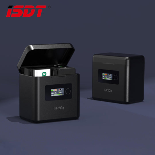ISDT NP2-Go 10000mAh智能相機電池充電盒(SONY用) - Artboard HK