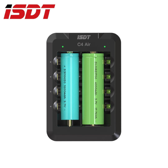 ISDT C4 Air 智能電池充電器-鋰電池充電器 2A/3A/10440/10500 - Artboard HK