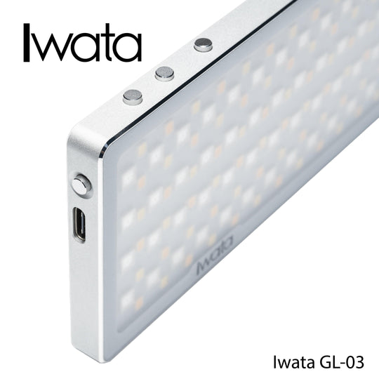 iwata GL-03 RGB Color全彩及泠暖色溫補光燈 - Artboard HK