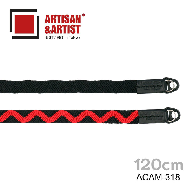 ACAM-318笹浪編織絲綢相機背帶(1200mm) - Artboard HK