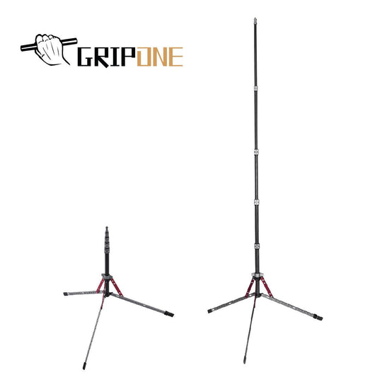GRIPONE~便攜碳纖維專業攝影燈架三腳架 - 基本款GRB2505 - Artboard HK