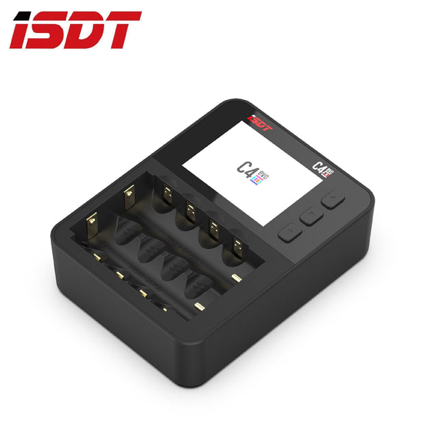 ISDT C4 EVO 智能多功能鋰電池充電器-7種操作模式 2A/3A/10440/10500 - Artboard HK