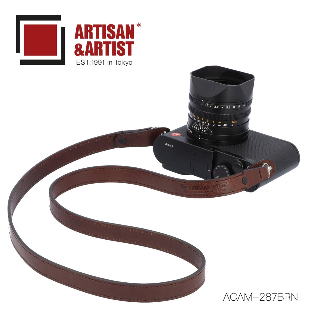 ACAM-287 日本栃木皮革相機背帶 - Artboard HK
