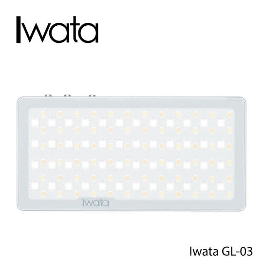 iwata GL-03 RGB Color全彩及泠暖色溫補光燈 - Artboard HK