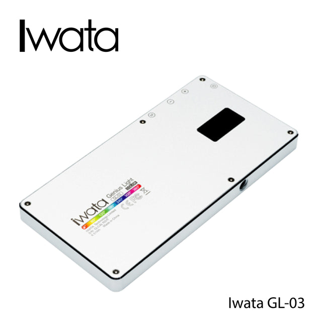 iwata GL-03 RGB Color全彩及泠暖色溫補光燈 - Artboard HK