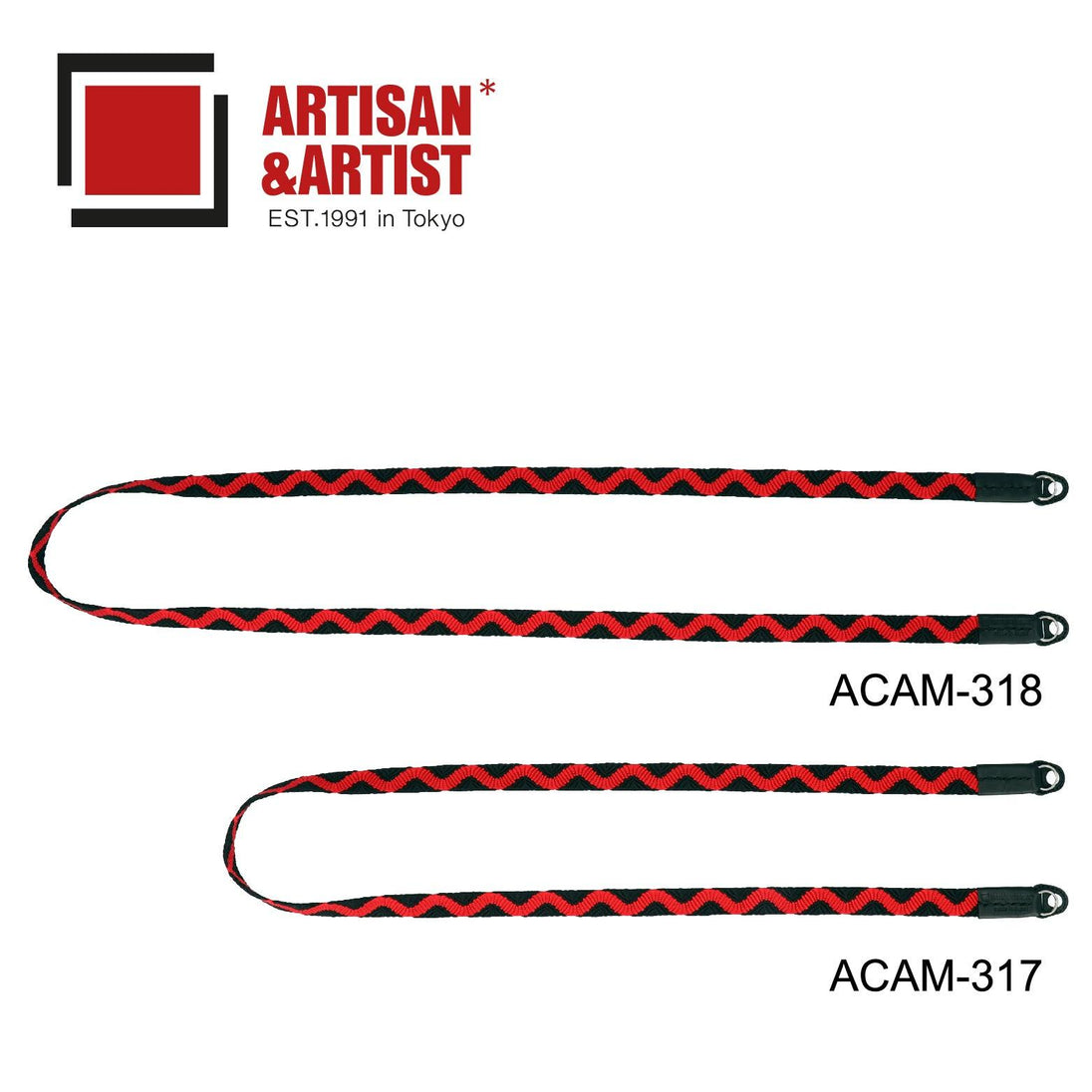 ACAM-317 笹浪編織絲綢相機背帶(980mm) - Artboard HK