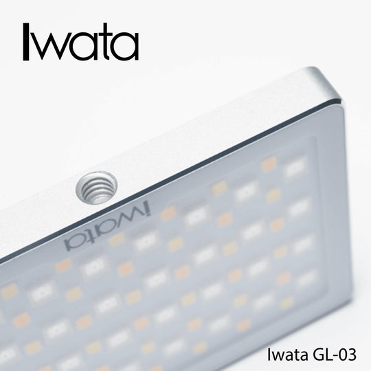 iwata GL-03 RGB Color全彩及泠暖色溫補光燈 - Artboard HK