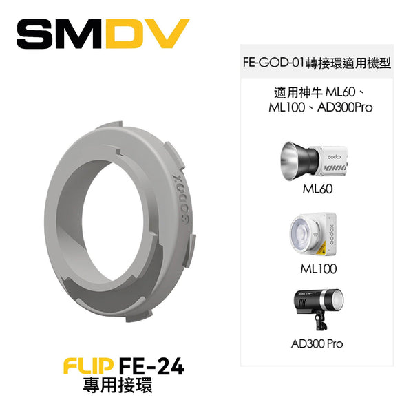SMDV FLIP FE-24 專用接環 - Artboard HK